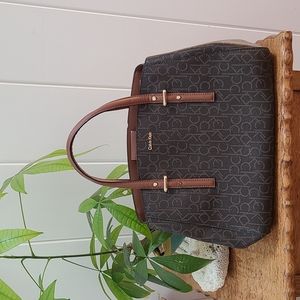 Calvin Klein CK monogram purse